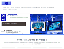 Tablet Screenshot of hqs.com.mx
